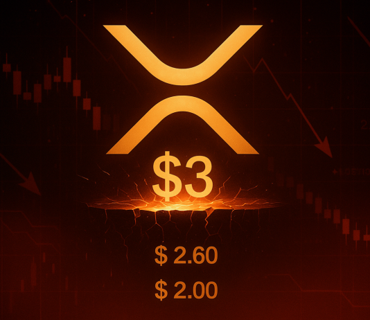 XRP Dips Underneath $3: Analyst Warns $2.6 Or Even $2 May Be Subsequent