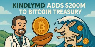 KindlyMD Secures an Additional $200M to Increase Bitcoin Treasury – Snorter Token Powers On a regular basis Merchants
