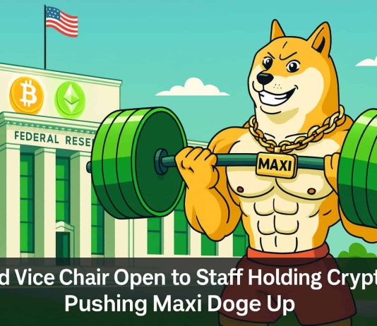 Fed Vice Chair Backs Employees Proudly owning Crypto as Maxi Doge Pumps Fed Vice Chair Backs Employees Proudly owning Crypto as Maxi Doge Pumps