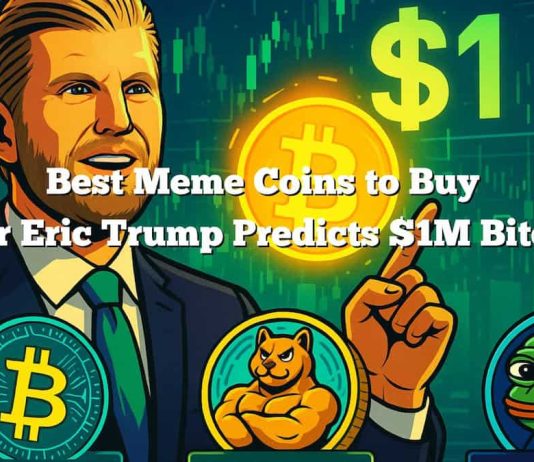 Eric Trump Predicts $1M Bitcoin – Three Meme Cash Set to Experience the Hype Eric Trump Predicts $1M Bitcoin – Three Meme Cash Set to Experience the Hype
