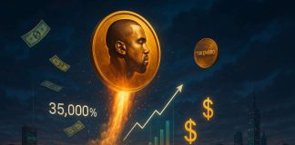Kanye West’s Yeezy Meme Coin Surged by 35,000% in 24 Hours, Hyping Tasks Like Token6900