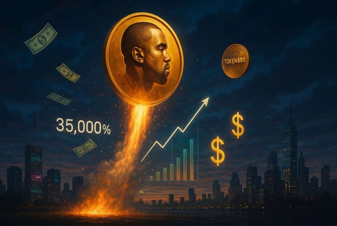 Kanye West’s Yeezy Meme Coin Surged by 35,000% in 24 Hours, Hyping Tasks Like Token6900
