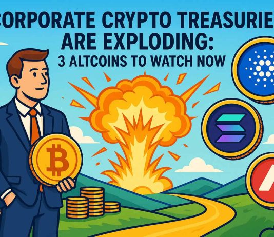 Company Crypto Treasuries Are Exploding: three Altcoins to Watch Now
