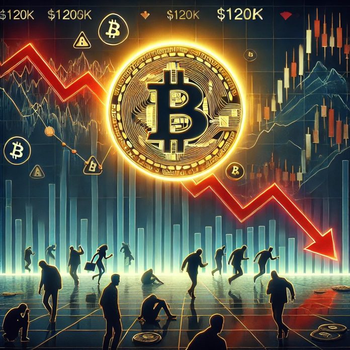Bitcoin Slides Under $120Okay as Consumers Retreat, Is the Rally Already Over?