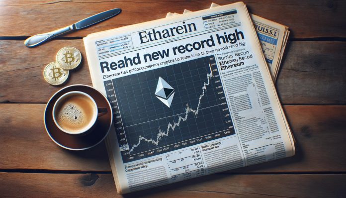 Ethereum Value Hits Recent Excessive as Bulls Dominate, Bitcoin Slides Decrease