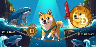 Dogecoin (DOGE) Value Prediction: Retesting $0.21 Assist—Is a Triangle Breakout Imminent?