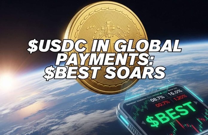 International Funds Go Crypto as Circle and Mastercard Companion on $USDC; $BEST Token Soars