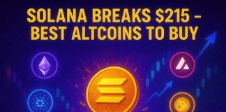 Greatest Altcoins to Purchase as Solana Breaks $215 in 6 Month First