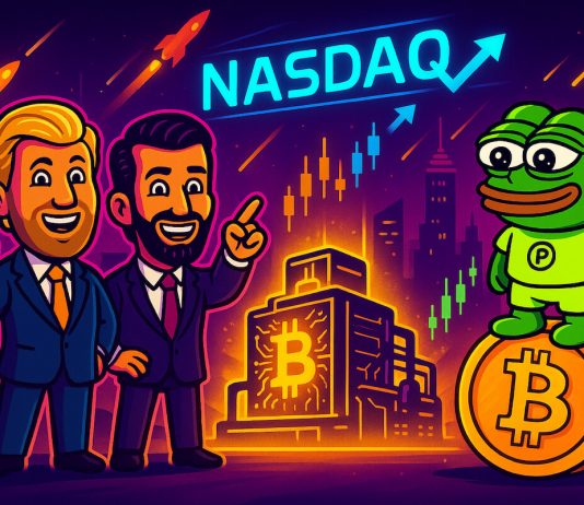 Trump-Backed American Bitcoin Eyes September Nasdaq Debut, Hyping Up the Pepenode Presale Trump-Backed American Bitcoin Eyes September Nasdaq Debut, Hyping Up the Pepenode Presale