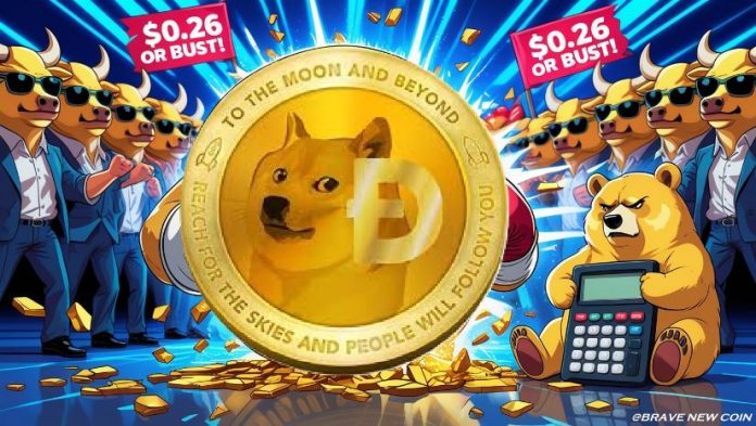 Dogecoin (DOGE) Value Prediction: Dogecoin Goal $0.31 Breakout as Bulls Defend $0.21 Help