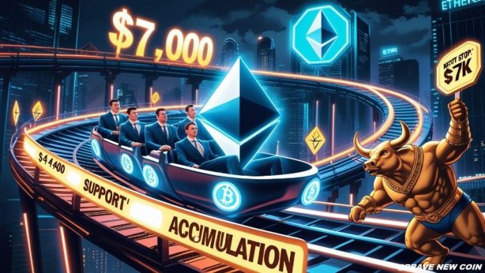 Ethereum (ETH) Worth Prediction: Ethereum Eyes $7,000 Breakout as Institutional Demand and Bullish Accumulation Align