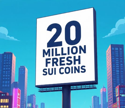 20 Million New SUI Tokens Push Treasury To New Excessive – Particulars