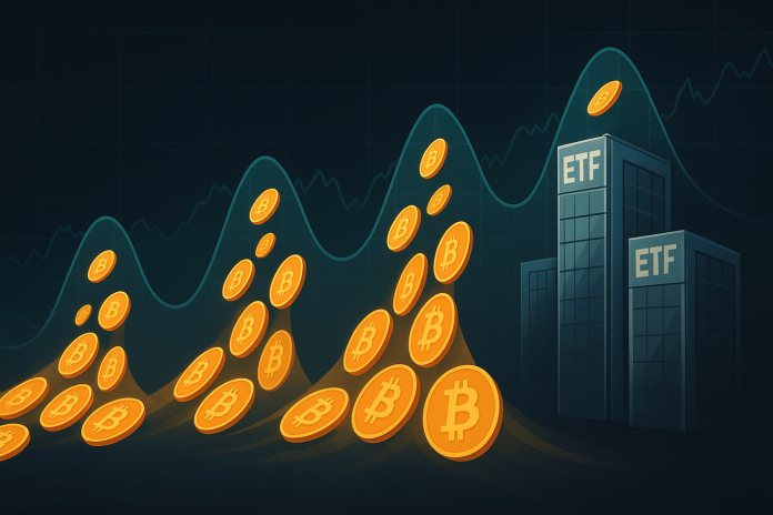 Outdated Bitcoin Provide Retains Shifting Into ETFs: Knowledge Reveals Three Waves Up to now