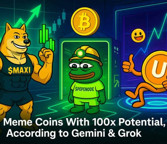 Gemini & Grok’s High Three Meme Cash With 100x Potential Upside