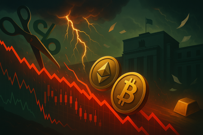 Crypto At Threat — JPMorgan Warns Fed Reduce May Spark Crash