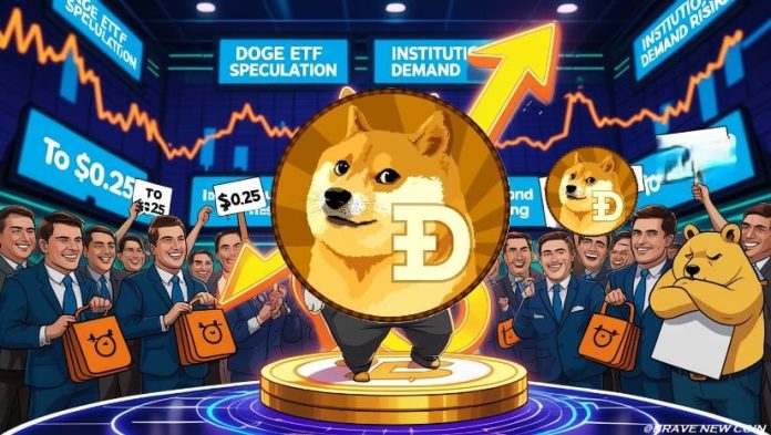 Dogecoin (DOGE) Value Prediction: Dogecoin Eyes $0.25 Breakout on Institutional Demand as $1 Rally Looms