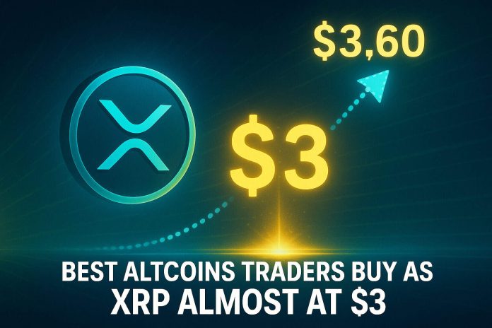 XRP Nears $Three on ETF Hype: The Finest Altcoins Merchants Are Shopping for As a substitute
