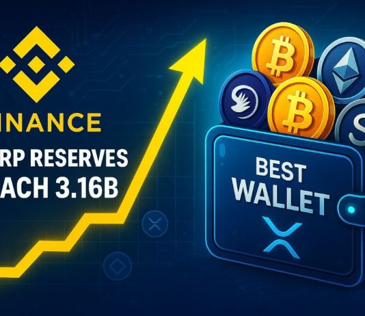 Binance $XRP Reserves Hit 3.61B ATH – Greatest Pockets Token Presale Nears $16M Amid the Rise