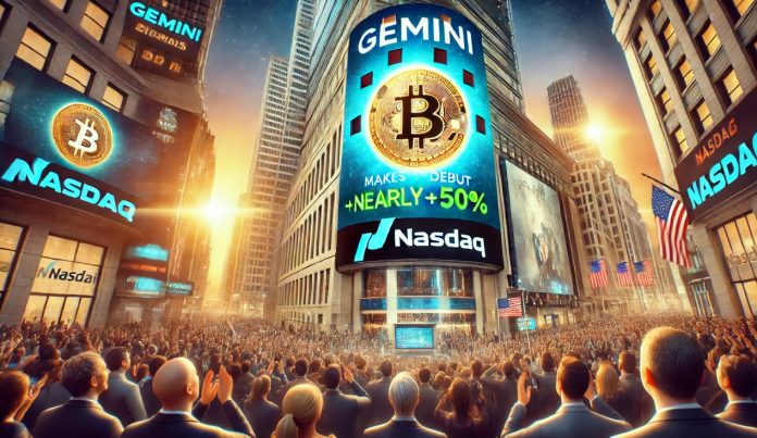 Bitcoin Alternate Gemini Makes A Splash On Nasdaq Debut,  Leaping Practically 50%