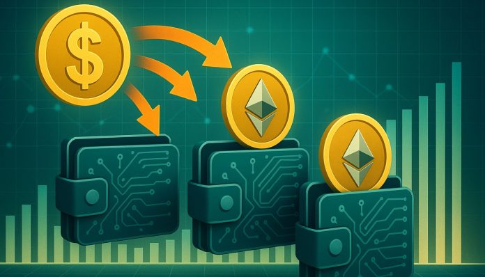 Three Whales Purchase $205M Ethereum From FalconX: Institutional Flows Speed up