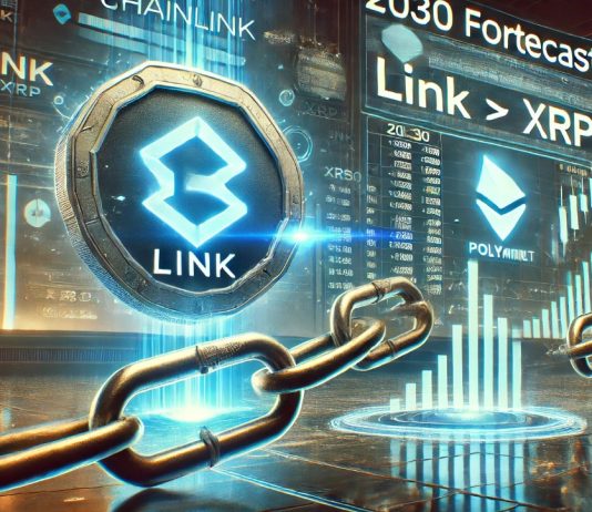 Chainlink And Polymarket Forge New Alliance: LINK Forecasted To Outperform XRP By 2030