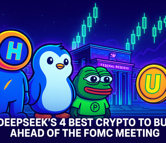 Four Cryptos Deepseek Says to Watch Earlier than the FOMC Assembly
