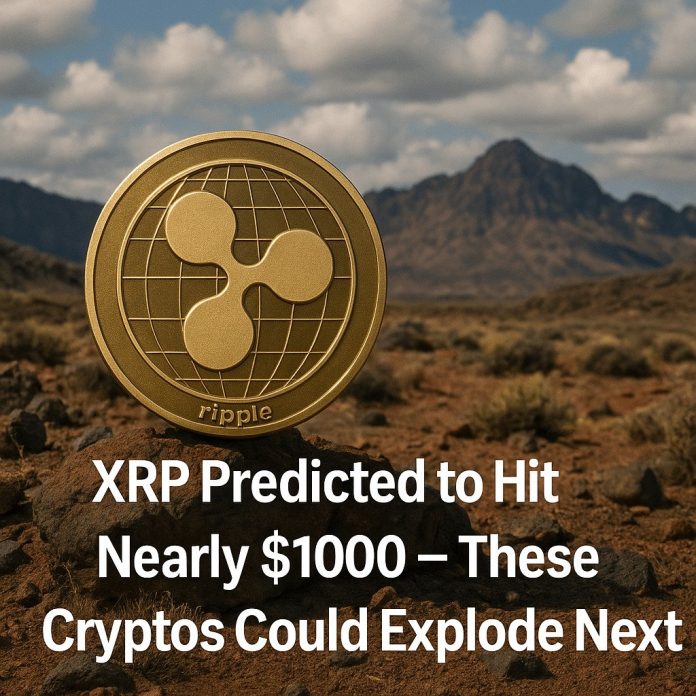XRP Predicted to Hit Practically $1000 – These Cryptos Might Explode Subsequent