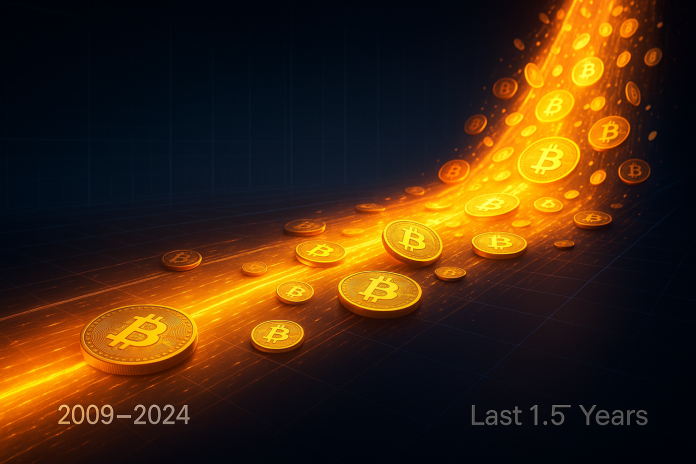 Bitcoin Inflows In Final 1.5 Years Surpassed First 15 Years Mixed: Information Bitcoin Inflows In Final 1.5 Years Surpassed First 15 Years Mixed: Information