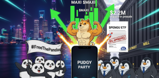 Viral Meme Coin Pudgy Pandas Sparks Maxi Doge Presale to Soar Past $2M