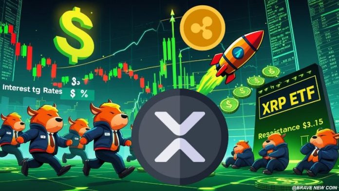 XRP Worth Prediction: XRP Bulls Eye Breakout as Fed Price Cuts and ETF Speculations Ignite Market Hopes