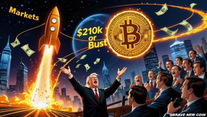 Bitcoin (BTC) Worth Prediction: Bitcoin Eyes $210Ok as Fed Price Reduce Echoes 80% Rally Historical past