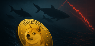 Dogecoin Down 13% As Whales Distribute $181 Million In DOGE