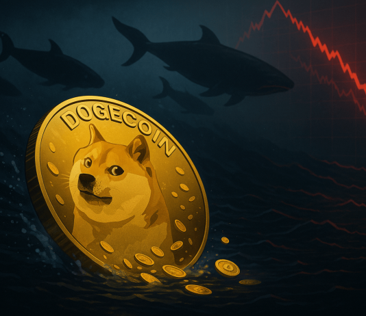 Dogecoin Down 13% As Whales Distribute $181 Million In DOGE
