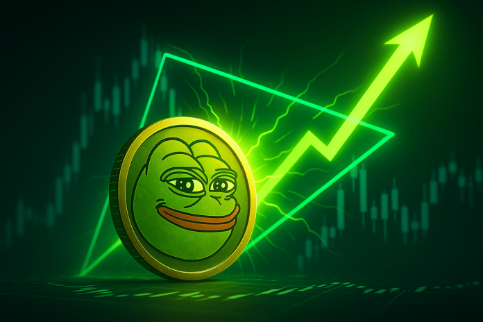 PEPE Gearing Up For Triangle Breakout: Is A 78% Transfer Coming?