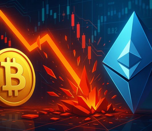 Crypto Leverage Whipeout: $600M+ In BTC & ETH Longs Liquidated