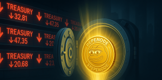 Crypto Treasury Shares Dump After New Investments, Bringing PEPENODE’s Presale Into the Highlight Crypto Treasury Shares Dump After New Investments, Bringing PEPENODE’s Presale Into the Highlight