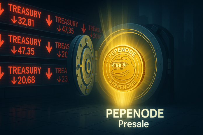 Crypto Treasury Shares Dump After New Investments, Bringing PEPENODE’s Presale Into the Highlight