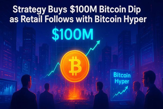 Technique Buys a $100M Bitcoin Dip: Retail Is Doing the Similar with Bitcoin Hyper