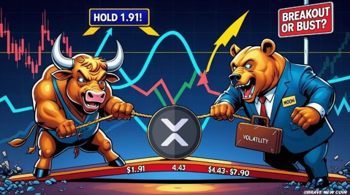XRP Value Prediction: Analyst Says XRP Should Maintain $1.91 to Rebound Towards $4.43–$7.90 Vary