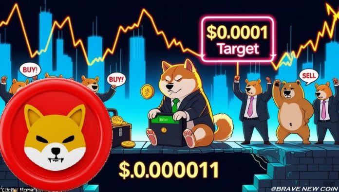 Shiba Inu (SHIB) Value Prediction: Shiba Inu Eyes $0.0001 Break as Bulls Defend $0.000011 Assist After 9% Dip