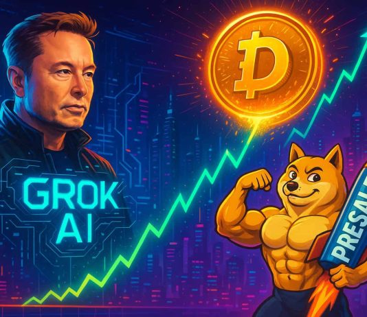 Elon Musk’s Grok AI Sparks Dogecoin Bounce — Maxi Doge Presale Surges Elon Musk’s Grok AI Sparks Dogecoin Bounce — Maxi Doge Presale Surges