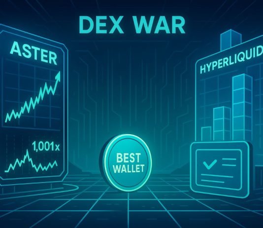 Aster: The New Excessive-Leverage DEX Taking Purpose at Hyperliquid Units Stage for Greatest Pockets Token Aster: The New Excessive-Leverage DEX Taking Purpose at Hyperliquid Units Stage for Greatest Pockets Token
