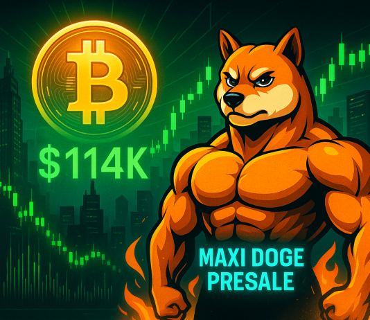 Bitcoin Reclaims $114Okay as Crypto Market Recovers — Maxi Doge Presale Heats Up Bitcoin Reclaims $114Okay as Crypto Market Recovers — Maxi Doge Presale Heats Up