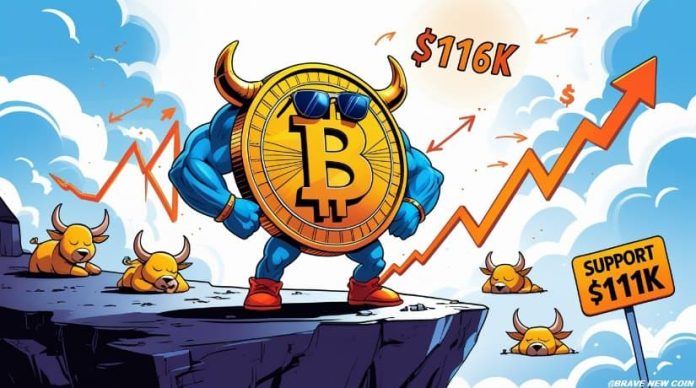 Bitcoin (BTC) Value Immediately: Bitcoin Consolidates Above $113Okay as Bulls Goal $116Okay Breakout Transfer within the Quick-Time period