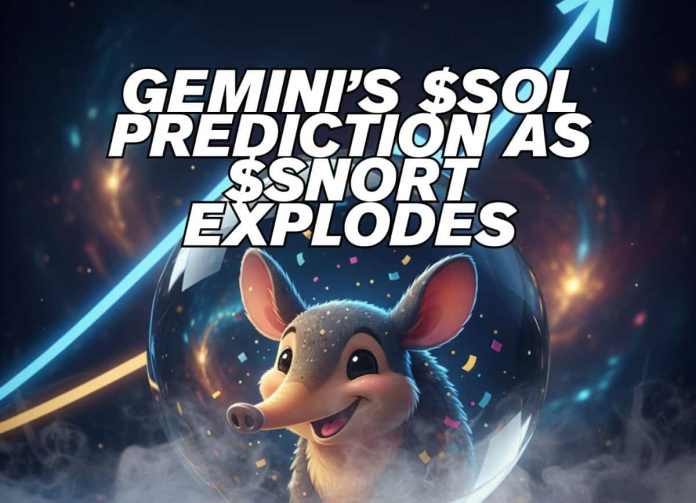 Gemini’s Solana Value Prediction for Uptober: $SNORT Explodes Too