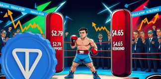 Toncoin (TON) Worth Prediction: Toncoin Holds $2.79 Help and Targets $4.65 Rebound Amid Regulatory Scrutiny and Bullish Momentum