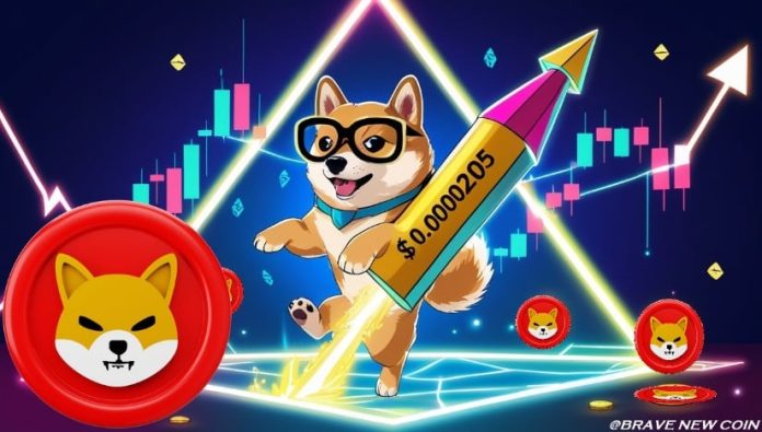 Shiba Inu (SHIB) Worth Prediction: Shiba Inu Worth Eyes Bullish Breakout as 7-Month Triangle Nears $0.0000205 Goal