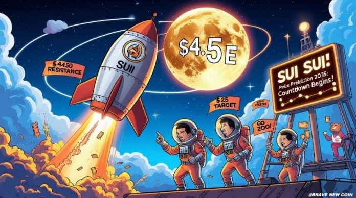 Sui (SUI) Worth Prediction: Can Sui Break the $4.50 Triangle and Rocket Towards $25?