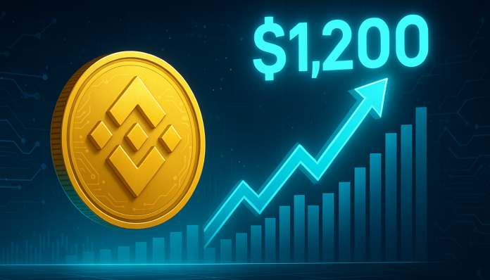 BNB Retains Printing New ATHs, Breaks $1,200 For The First Time Ever