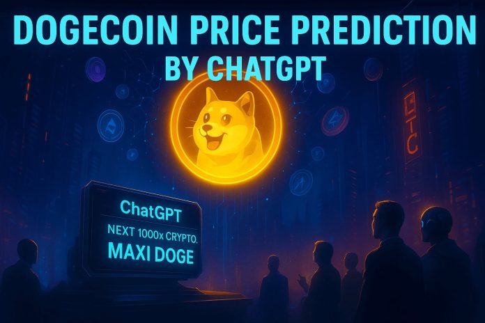 Dogecoin Value Prediction by ChatGPT: AI Names Maxi Doge as Subsequent 1000x Crypto